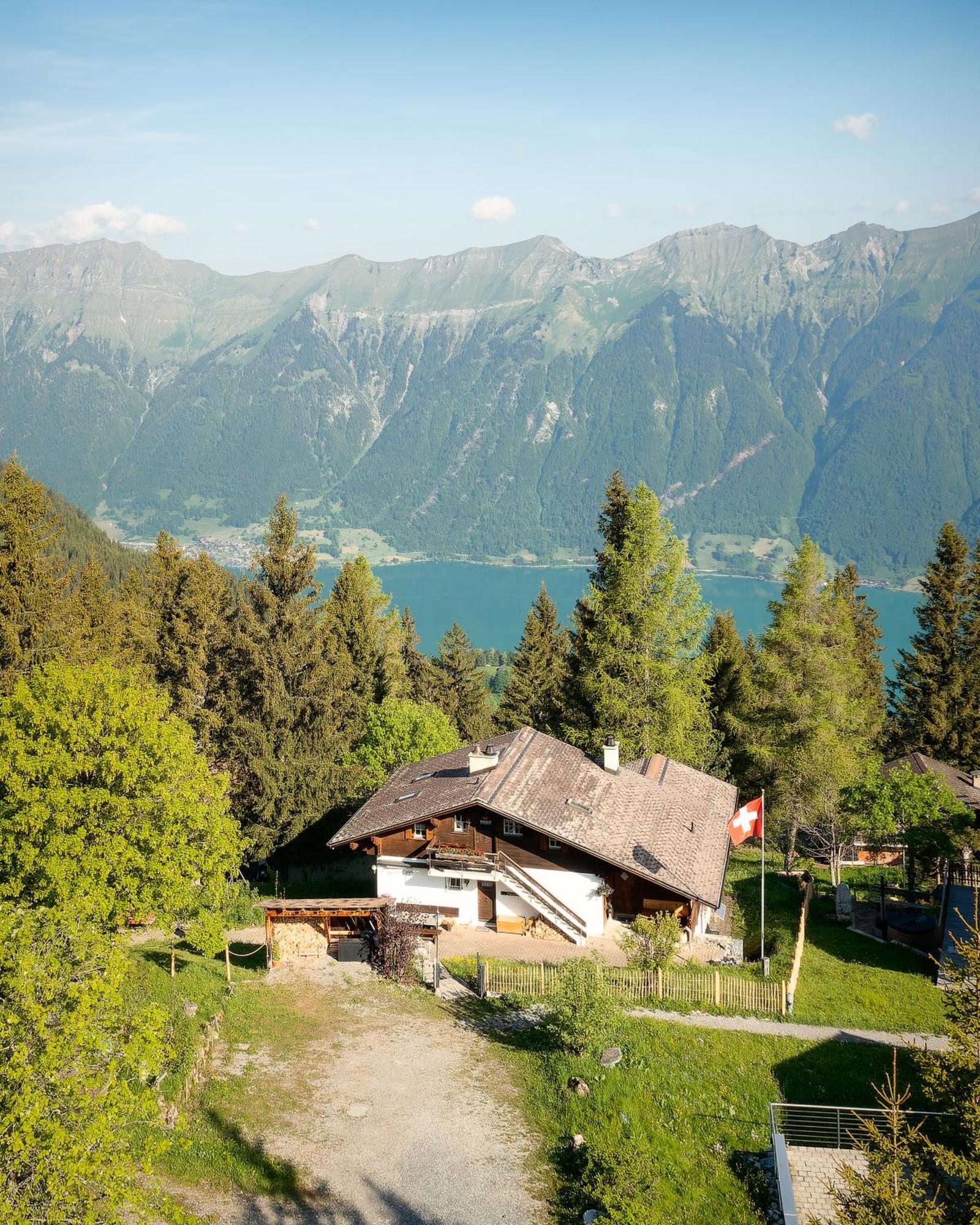 Chalet Am Sunne-Egge Auf Axalp Bei Brienz Exterior foto